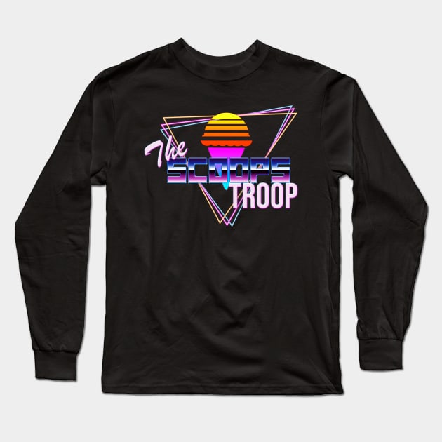 The Scoops Troop - Stranger Things Long Sleeve T-Shirt by Switch01